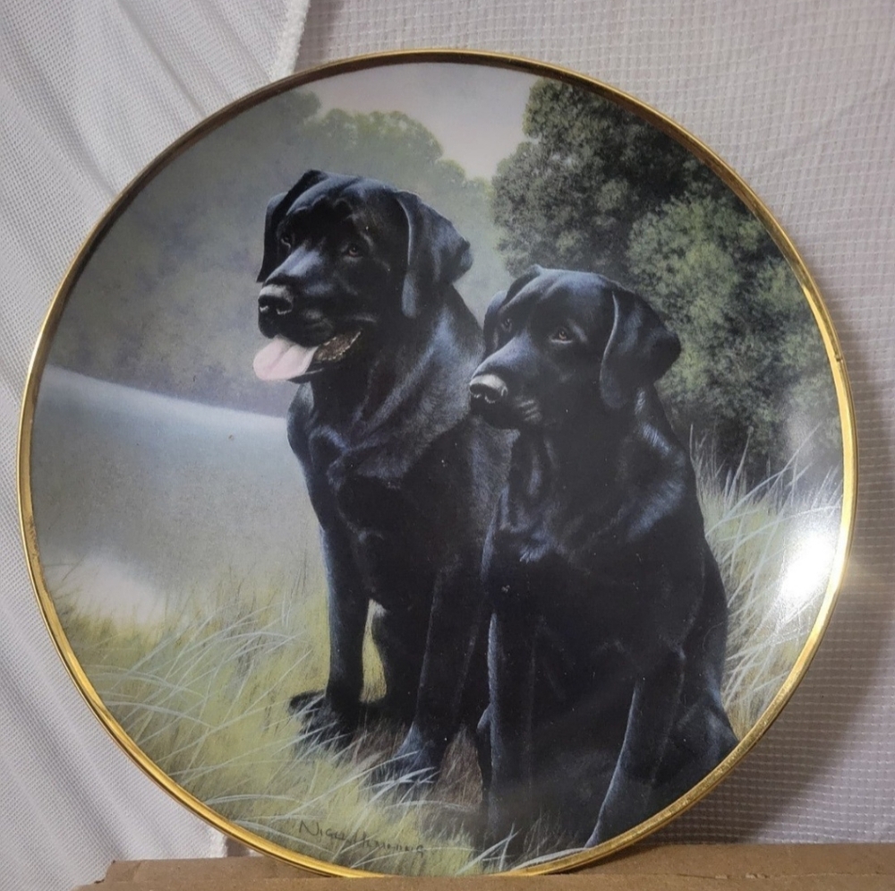 Sporting Companions Limited Edition Plate